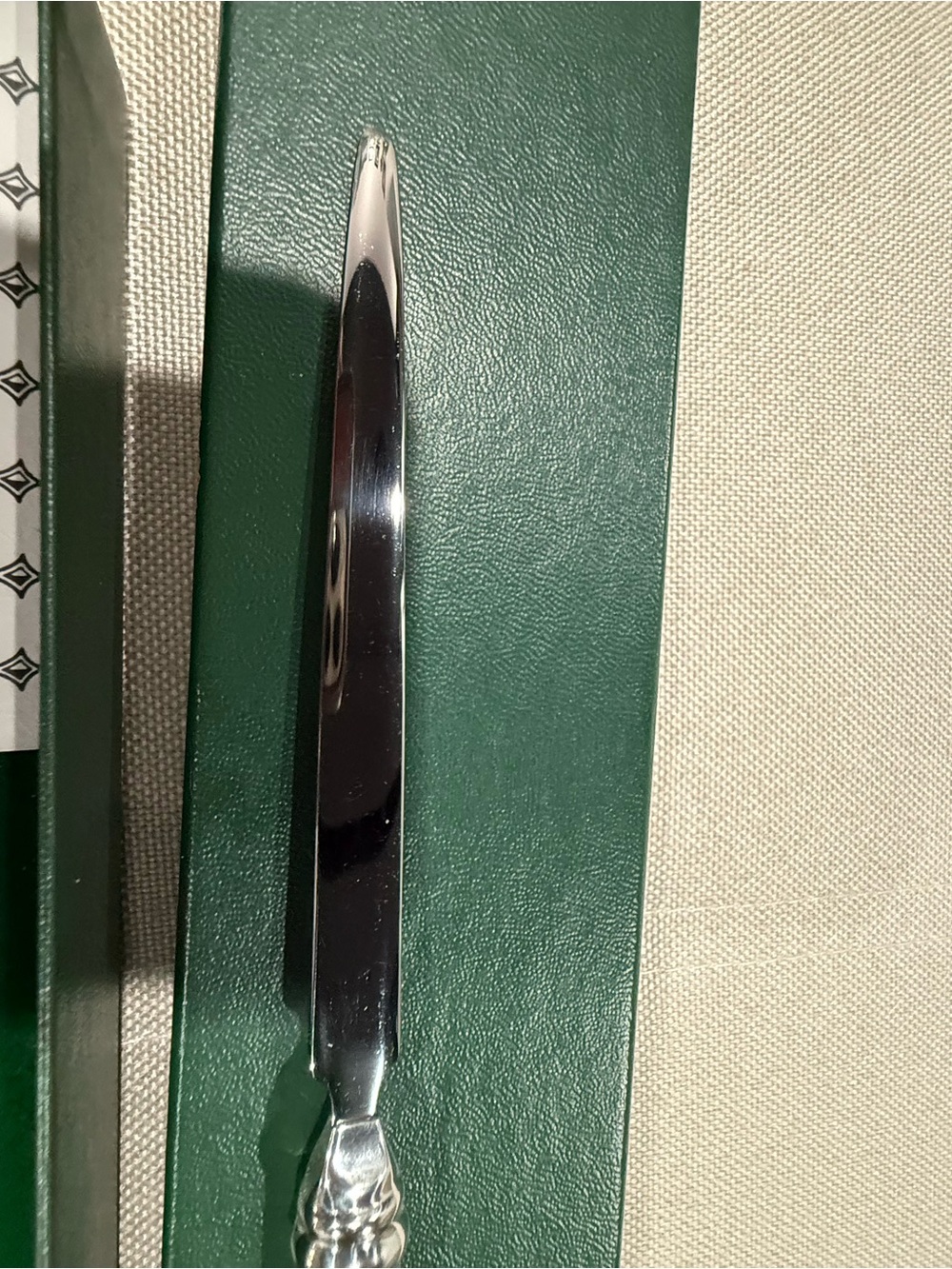 Kirk Stieff Pewter Letter Opener - Silver Finish - Picture 4 of 5
